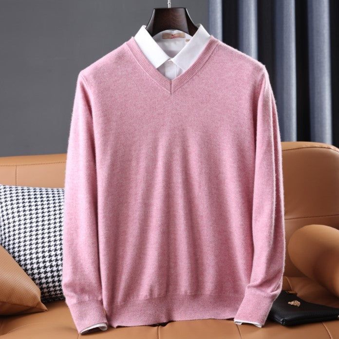 Classic V-Neck Men’s Sweater