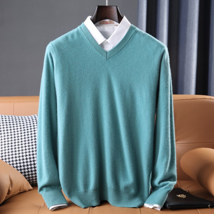 Classic V-Neck Men’s Sweater