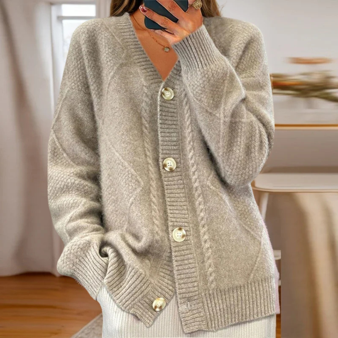 Emberlyn | Cozy Button-Front Knit Cardigan