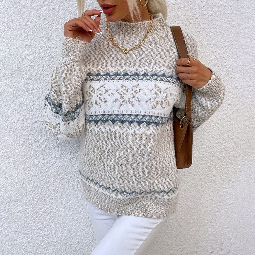 Kaia | Nordic Fair Isle Knit Sweater