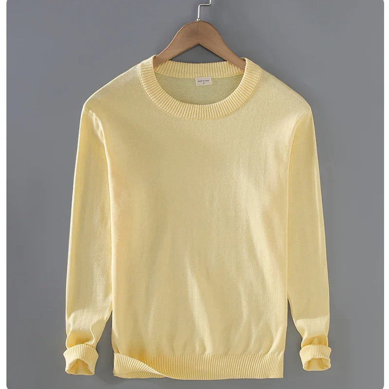 Classic Crewneck Knit Sweater