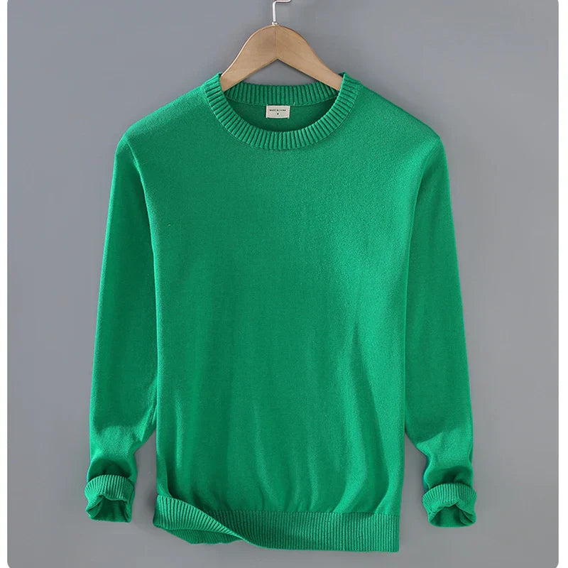 Classic Crewneck Knit Sweater