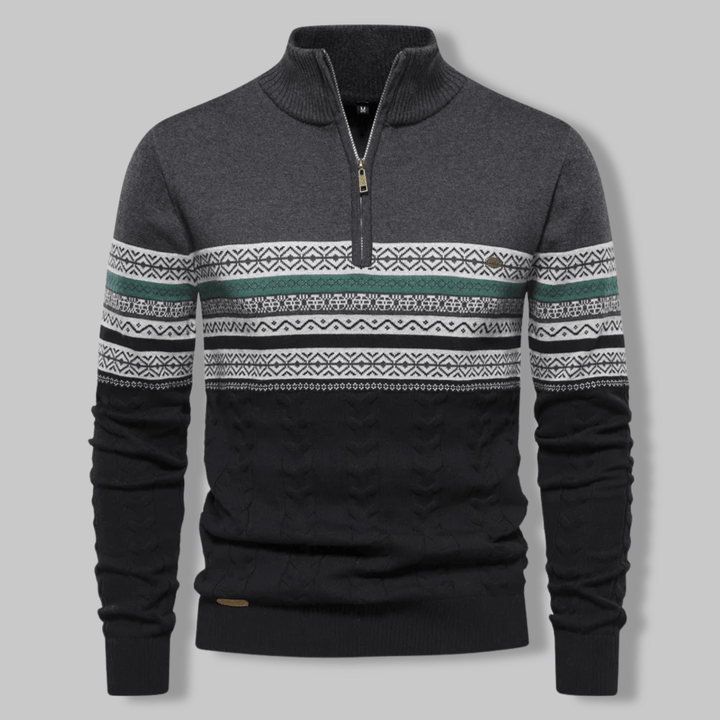 Men’s Half-Zip Pullover Sweater