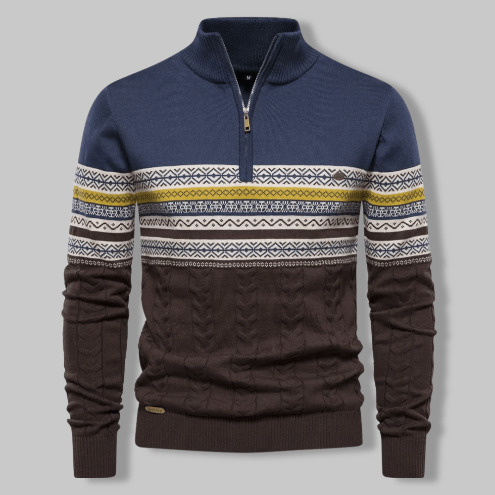 Men’s Half-Zip Pullover Sweater