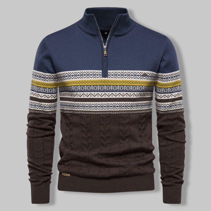 Men’s Half-Zip Pullover Sweater