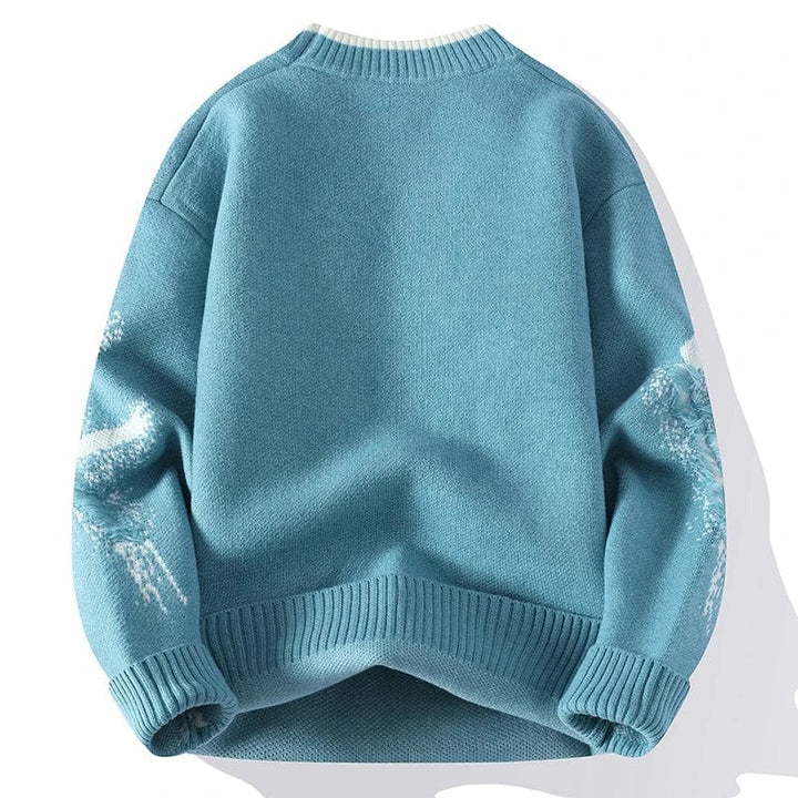 Crewneck Men’s Knit Sweater
