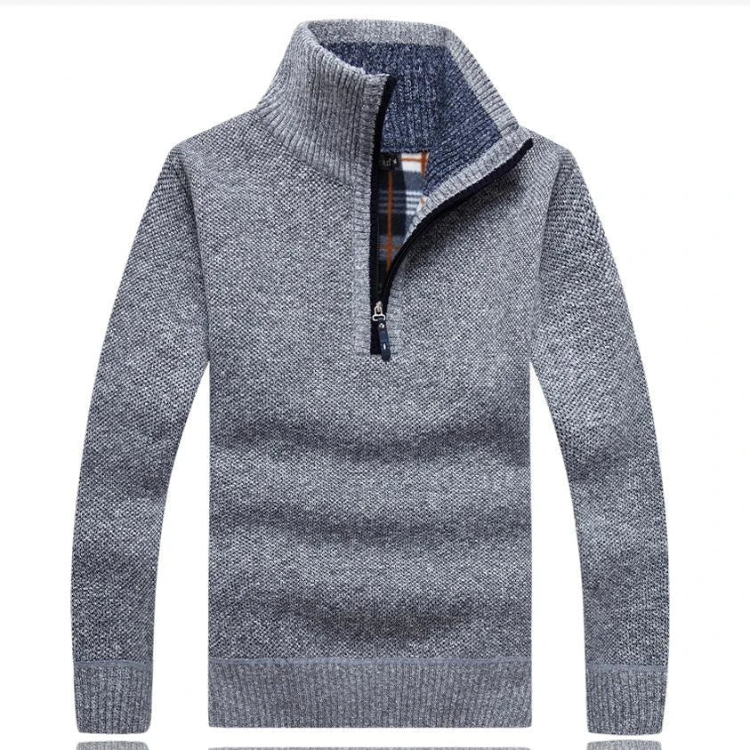 Corvin | Quarter-Zip Knit Pullover