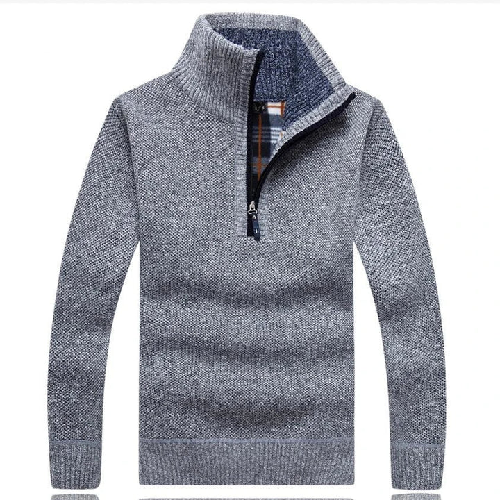 Corvin | Quarter-Zip Knit Pullover