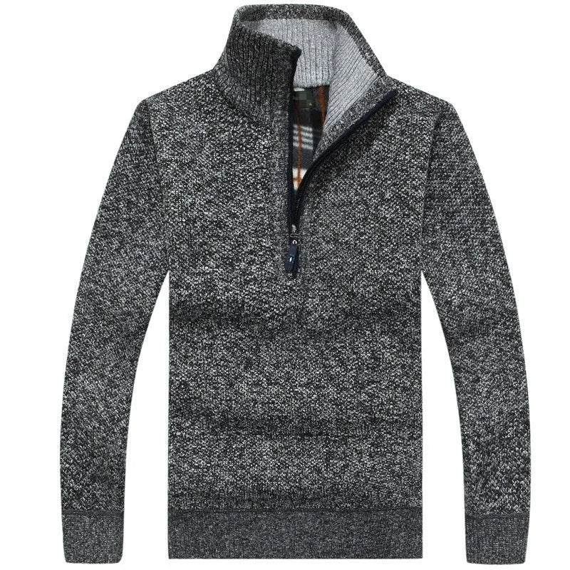 Corvin | Quarter-Zip Knit Pullover