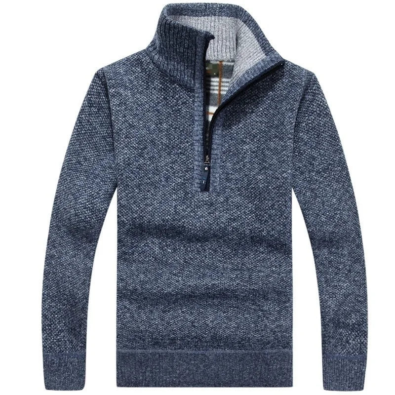 Corvin | Quarter-Zip Knit Pullover