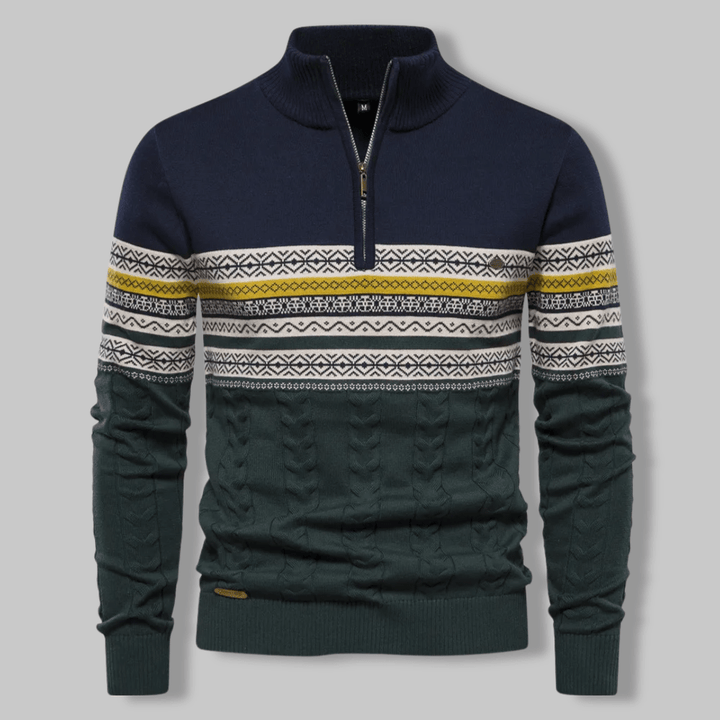 Men’s Half-Zip Pullover Sweater