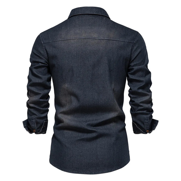 Carter | Men’s Lightweight Denim Button-Down Shirt