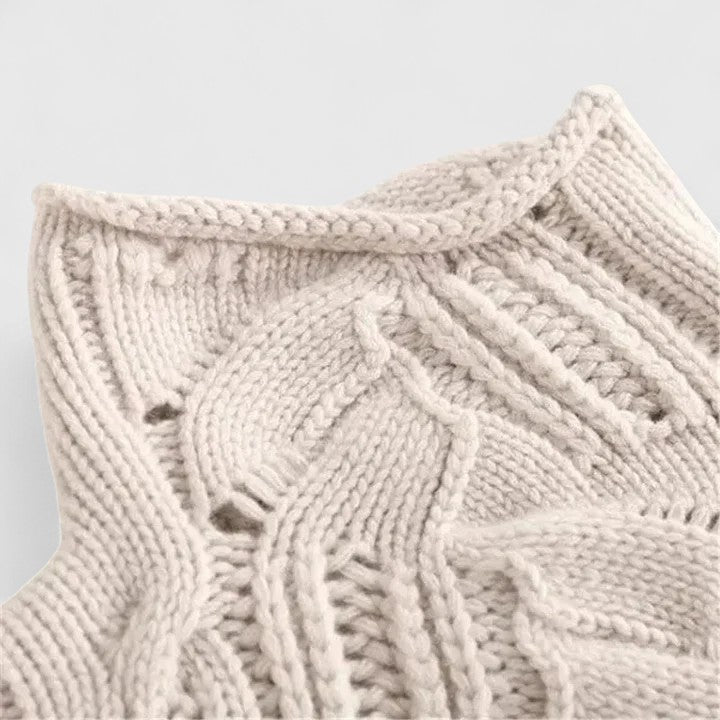 Arielle | Cozy Cable Knit Turtleneck Sweater