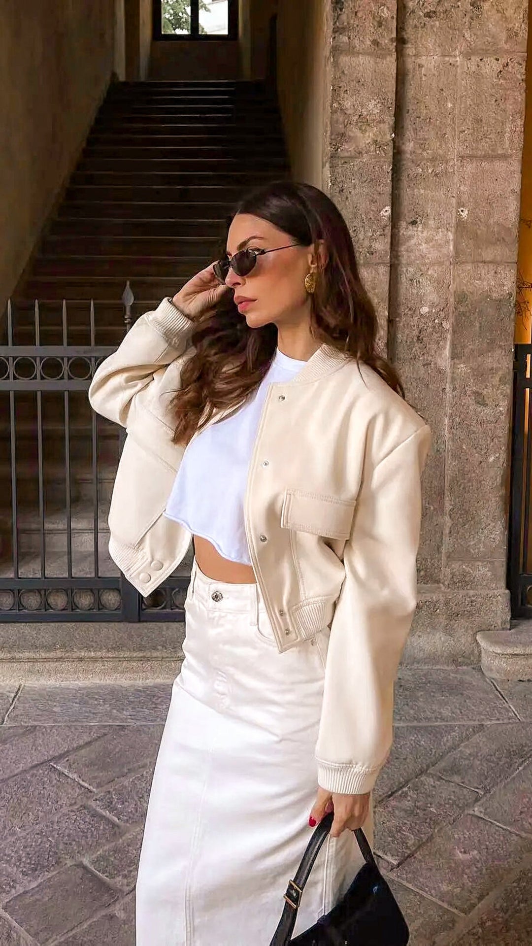 Averline | Cropped Women’s Button Jacket