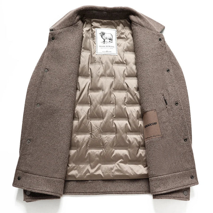 Mason | Minimalist Winter Wool-Blend Coat