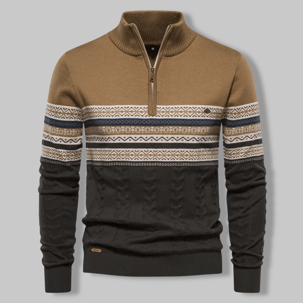 Men’s Half-Zip Pullover Sweater