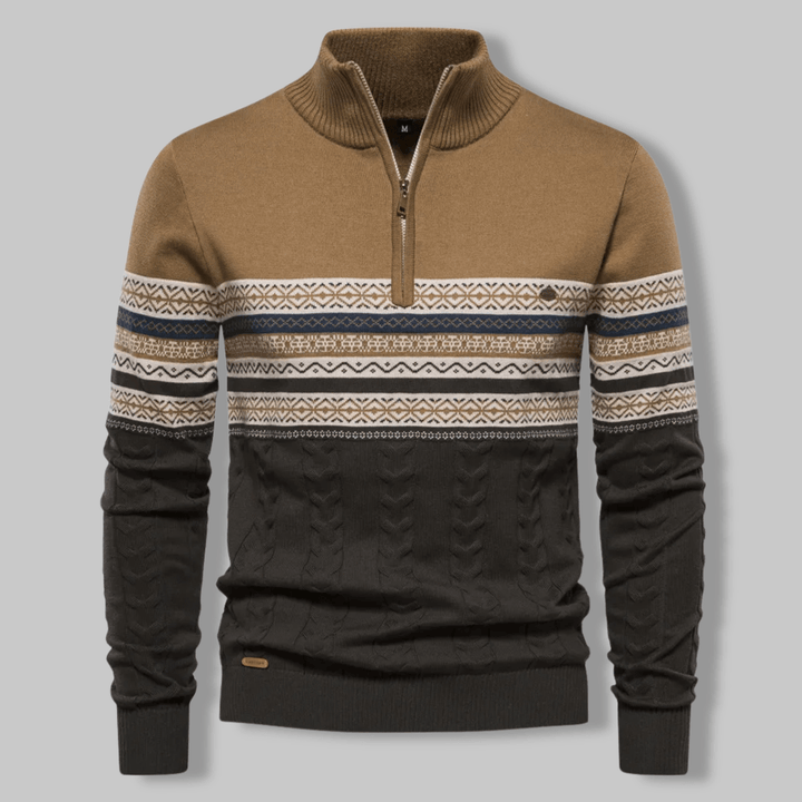 Men’s Half-Zip Pullover Sweater