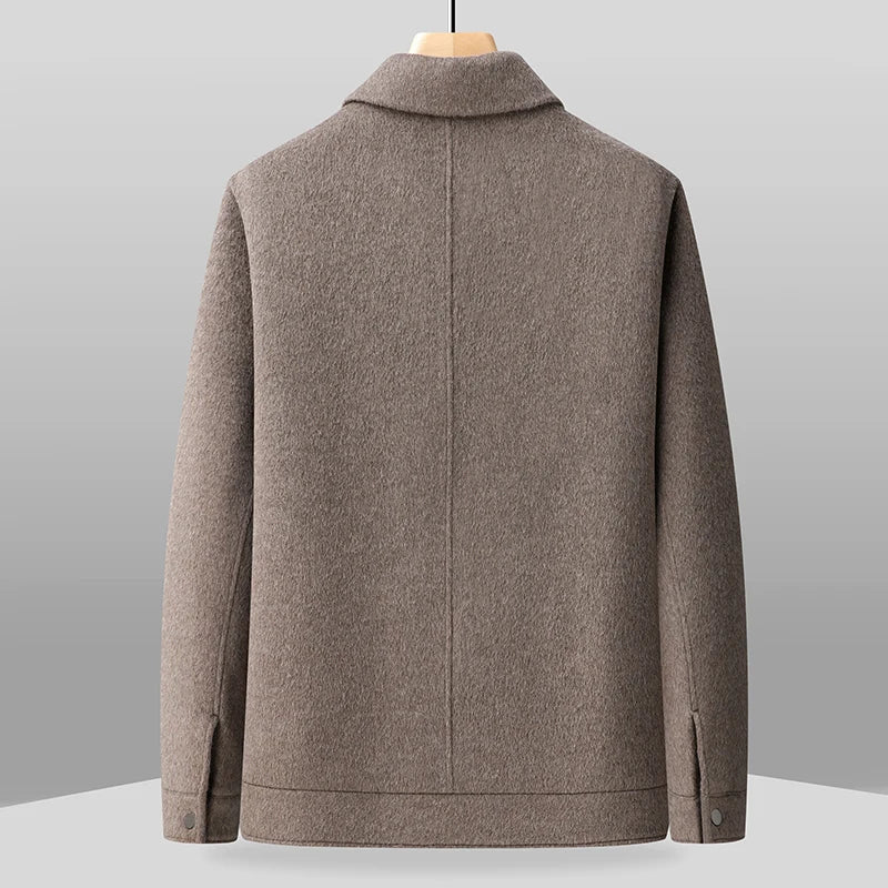 Mason | Minimalist Winter Wool-Blend Coat