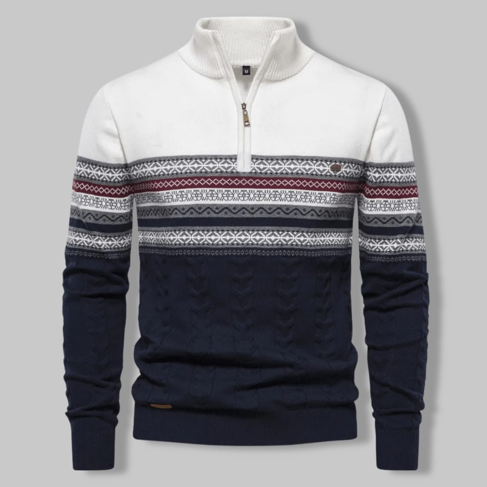 Men’s Half-Zip Pullover Sweater