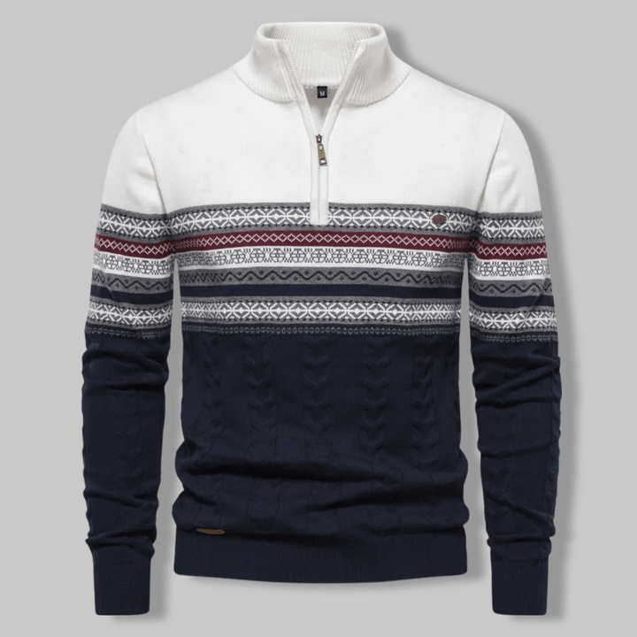 Men’s Half-Zip Pullover Sweater
