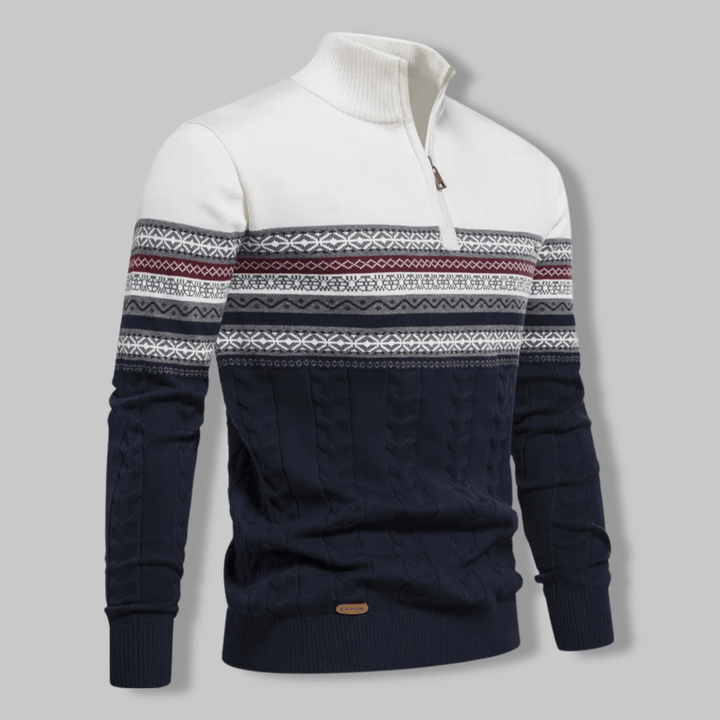 Men’s Half-Zip Pullover Sweater