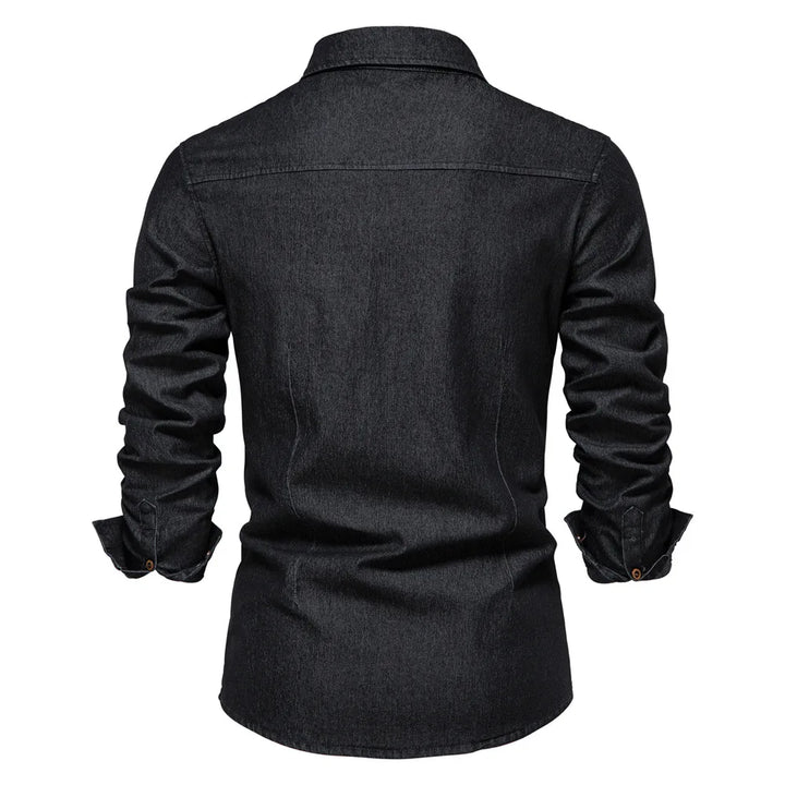 Carter | Men’s Lightweight Denim Button-Down Shirt