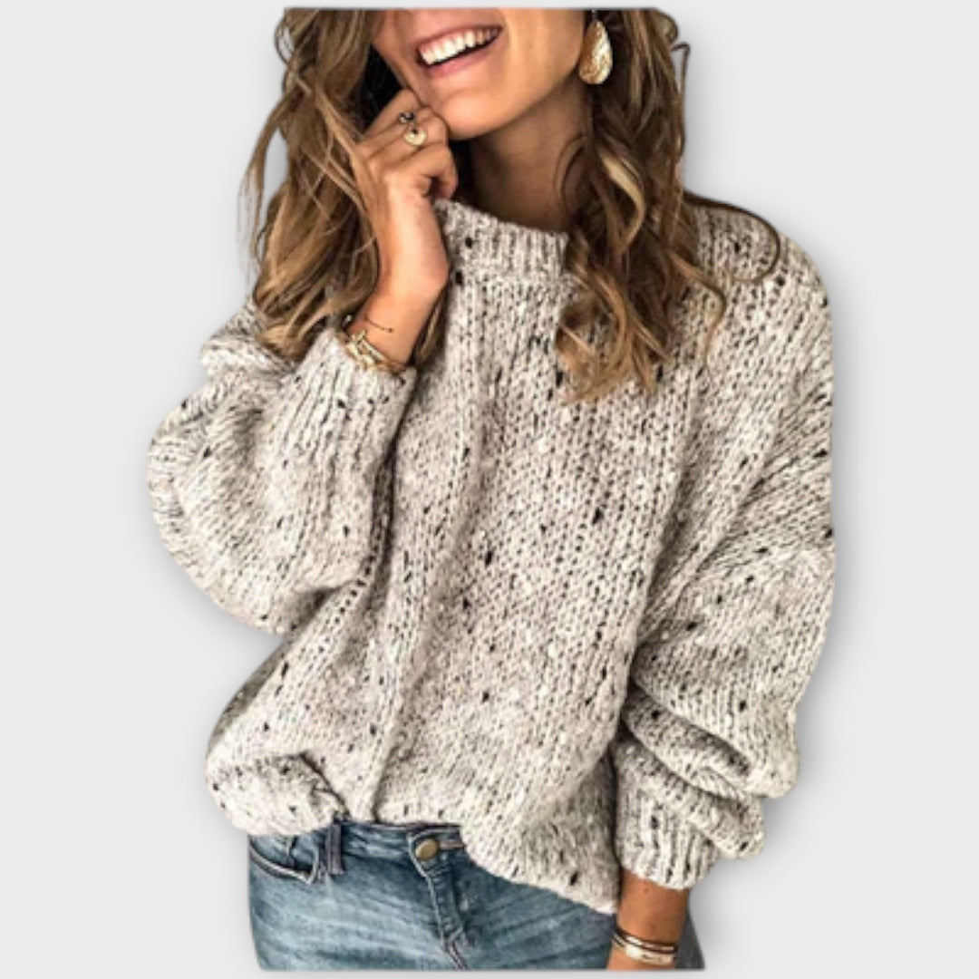 Maribel | Textured Cozy Knit Sweater
