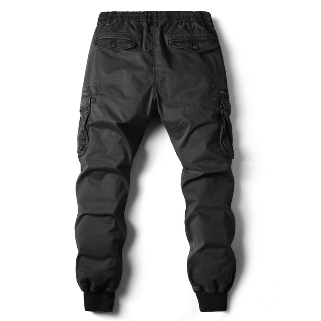 Arno | Men's Tapered Cargo Utility Joggers with Flex-Waist