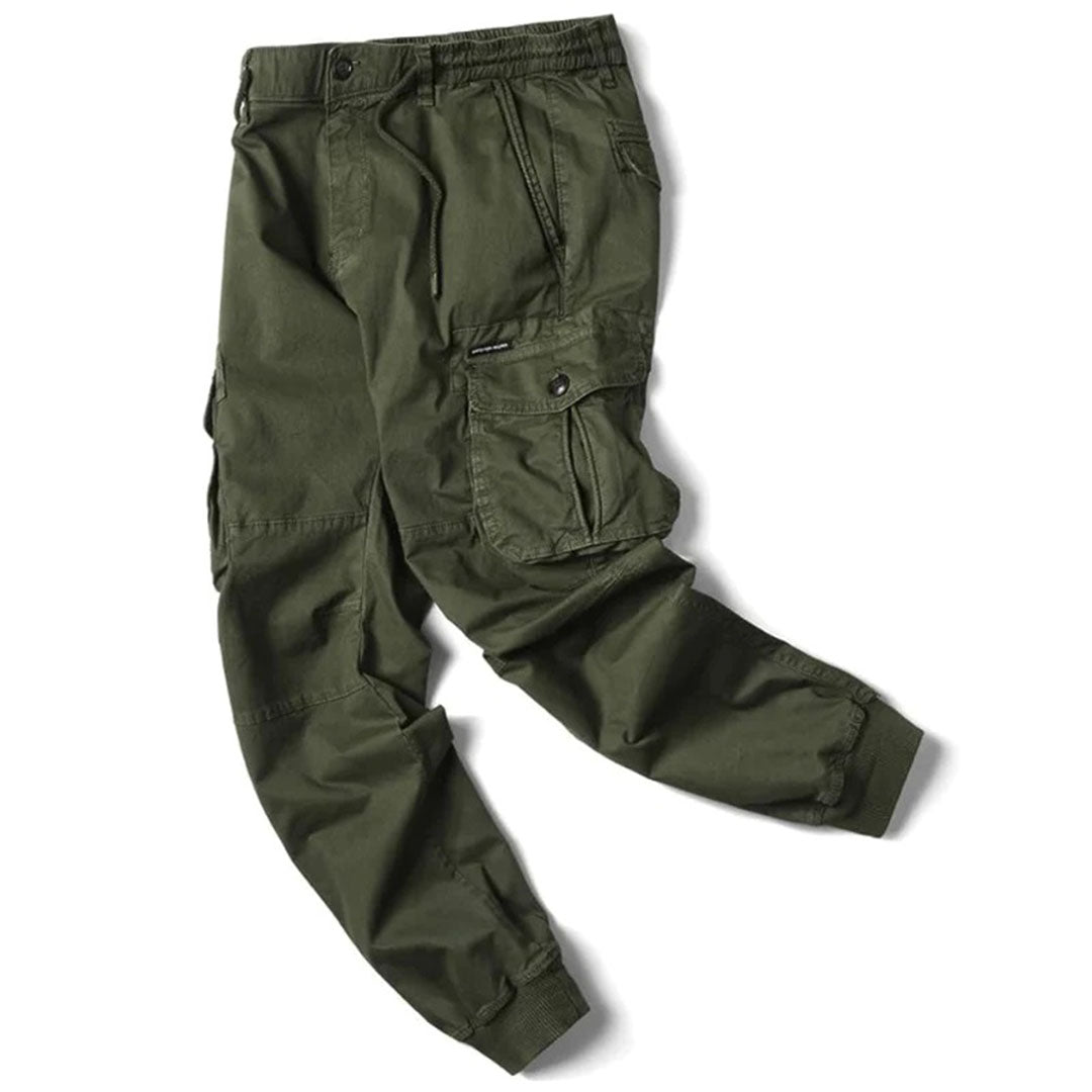 Arno | Men's Tapered Cargo Utility Joggers with Flex-Waist