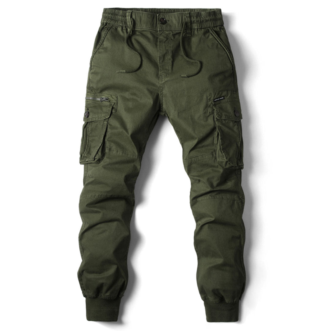 Arno | Men's Tapered Cargo Utility Joggers with Flex-Waist