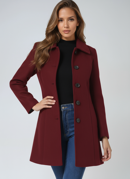 Juliana | Light Trench Coat Modern Elegance