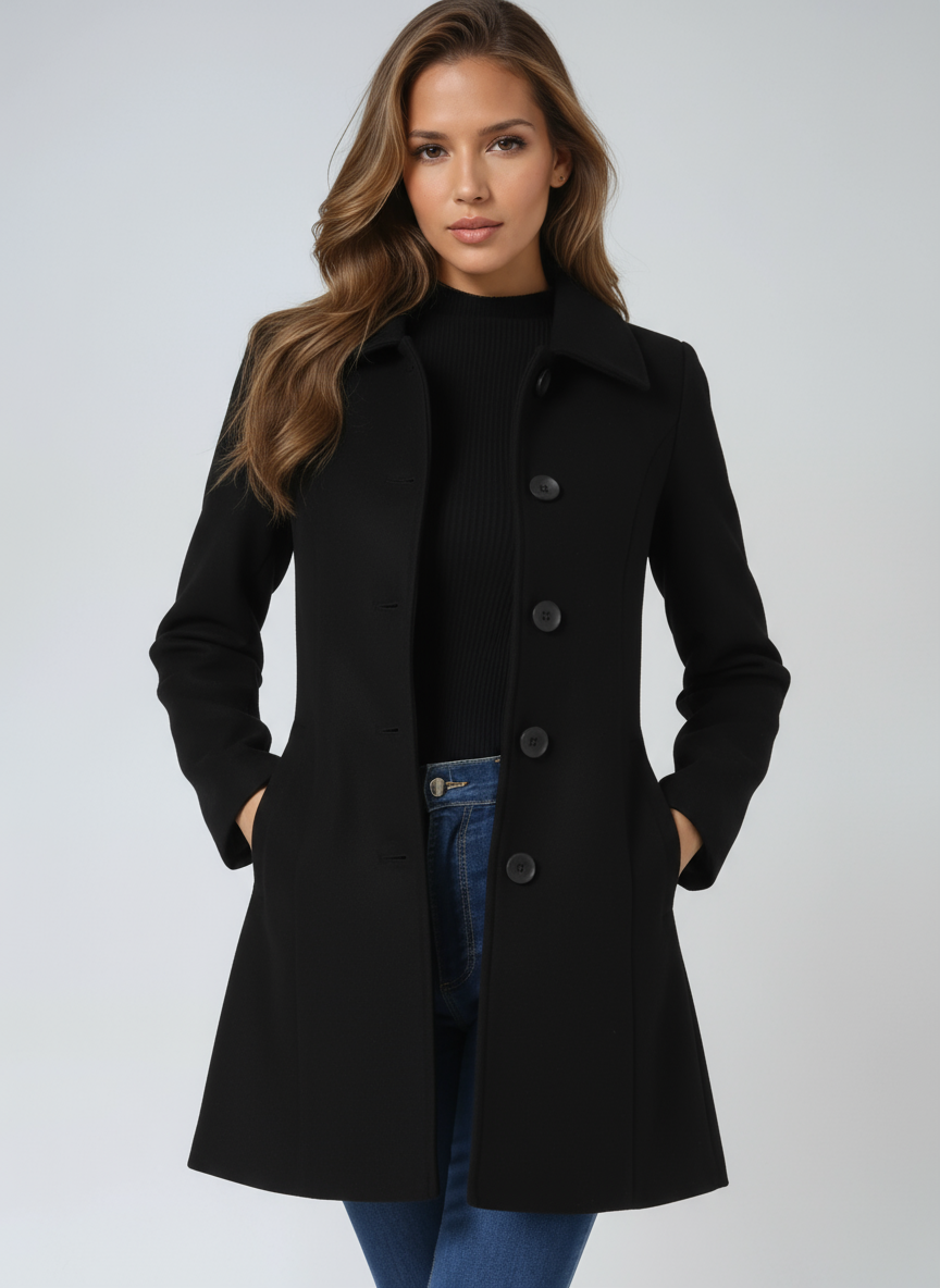 Juliana | Winter Trench Coat Modern Elegance