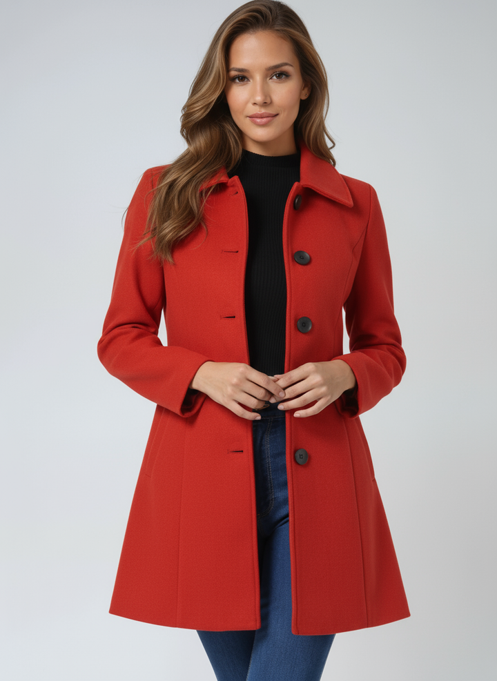 Juliana | Winter Trench Coat Modern Elegance