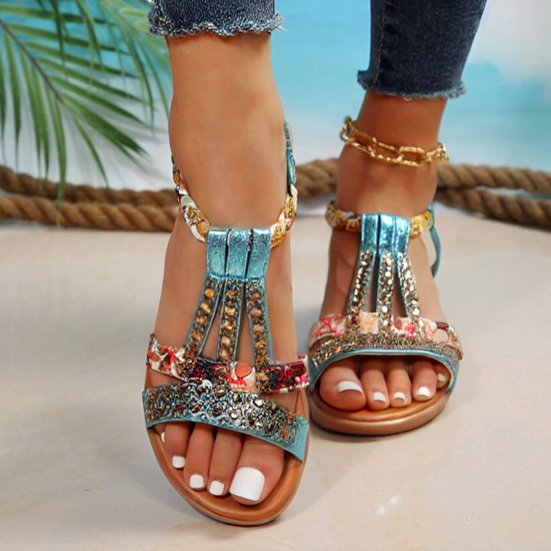 LYRA | ELEGANT BOHO SANDALS
