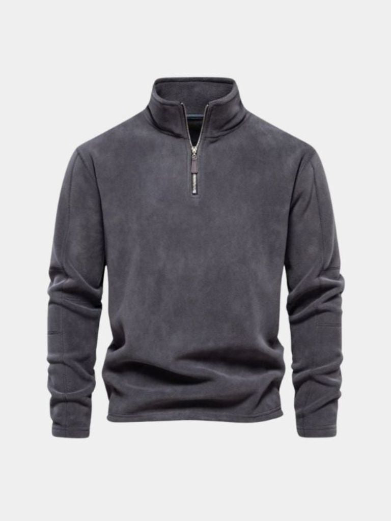 Soft Half-Zip Fleece Pullover