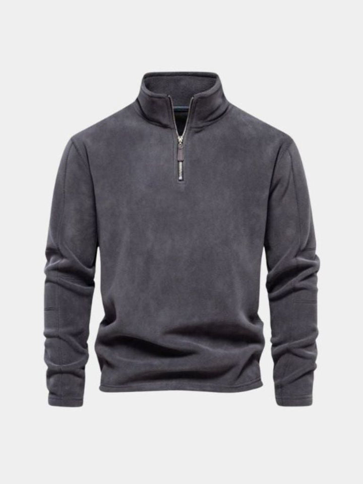 Soft Half-Zip Fleece Pullover