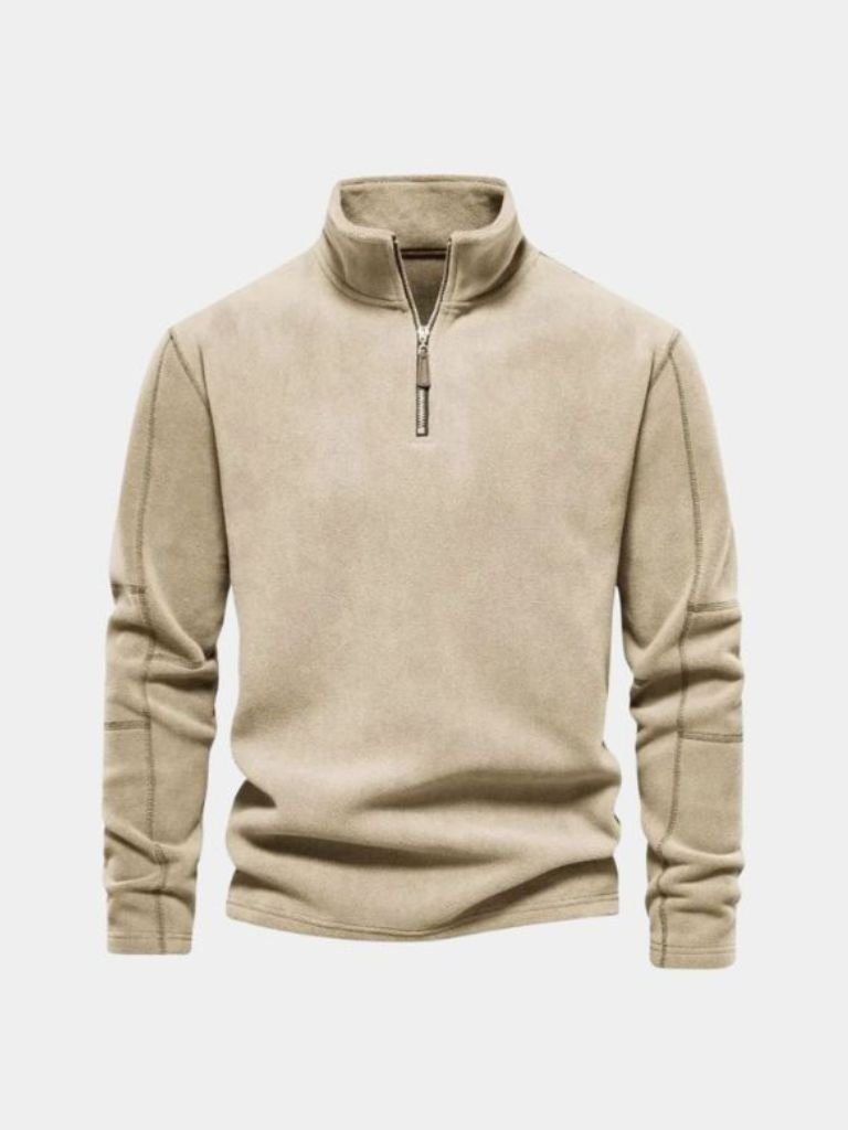 Soft Half-Zip Fleece Pullover