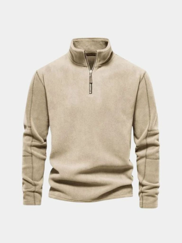 Soft Half-Zip Fleece Pullover