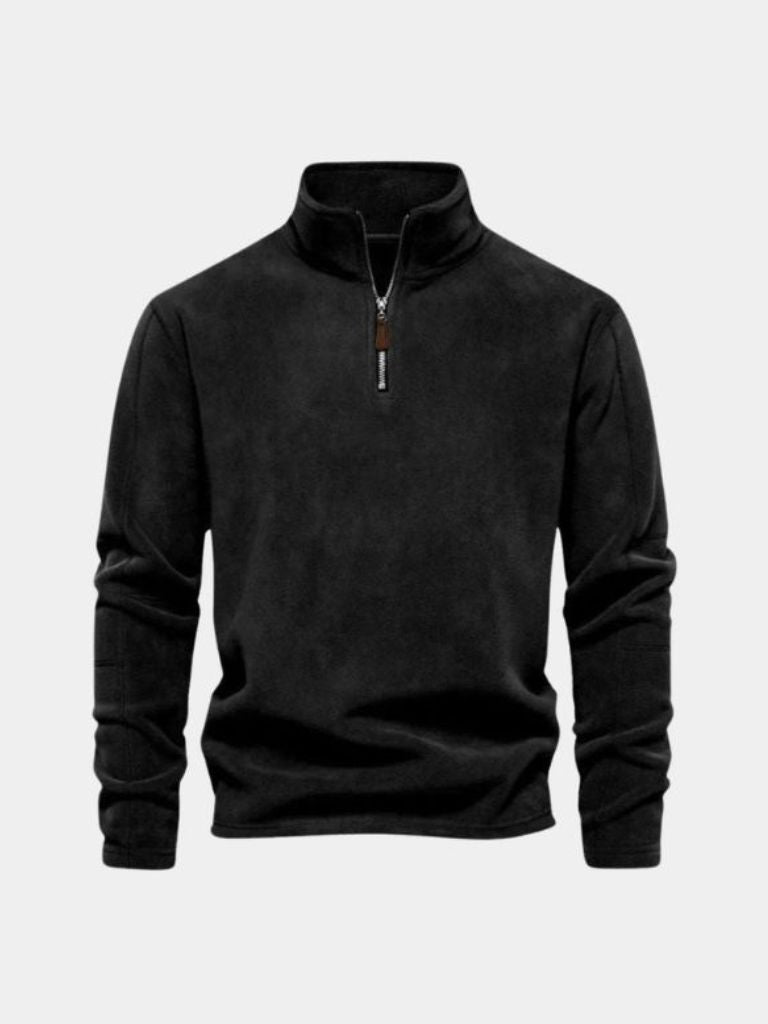 Soft Half-Zip Fleece Pullover