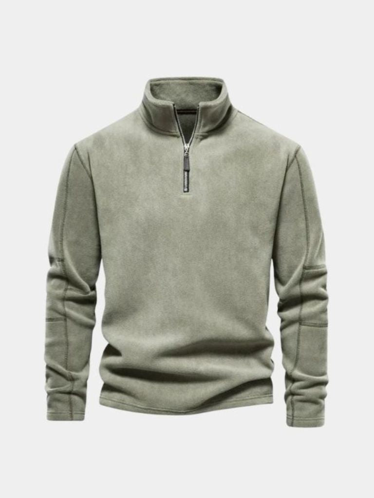 Soft Half-Zip Fleece Pullover