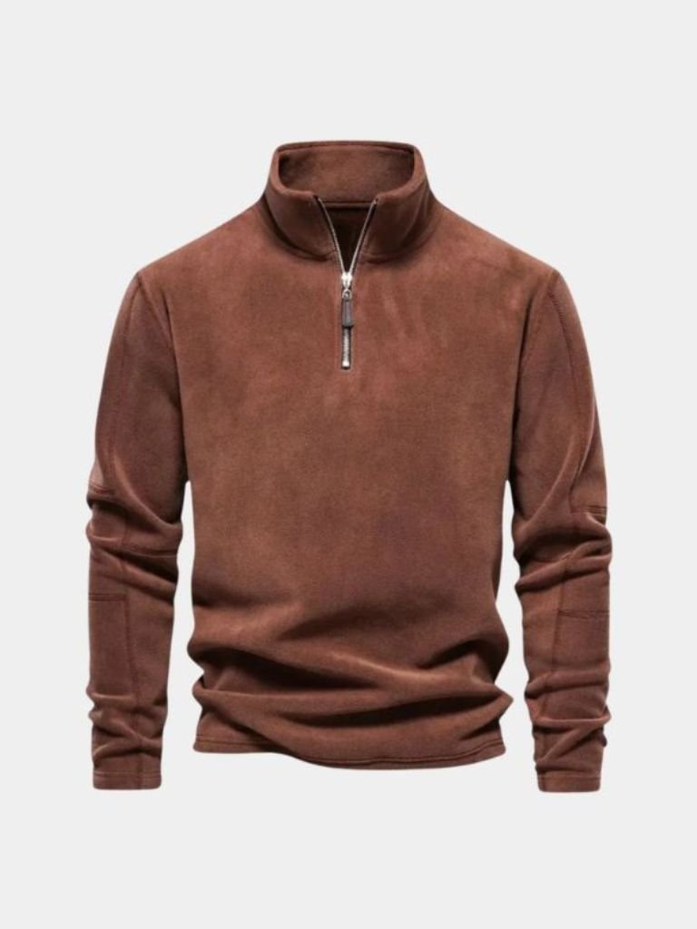 Soft Half-Zip Fleece Pullover