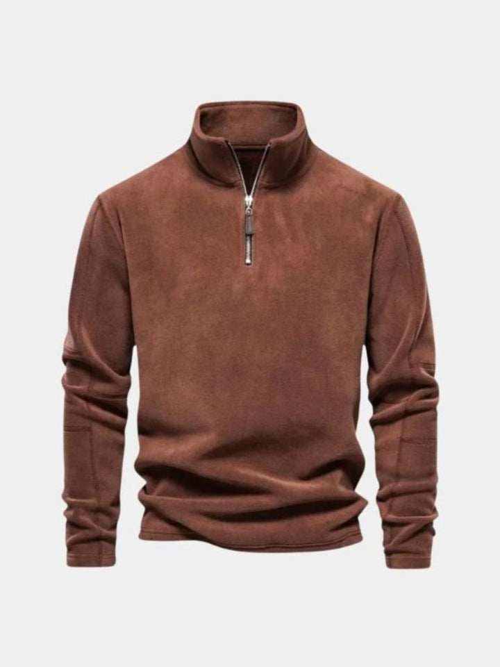 Soft Half-Zip Fleece Pullover