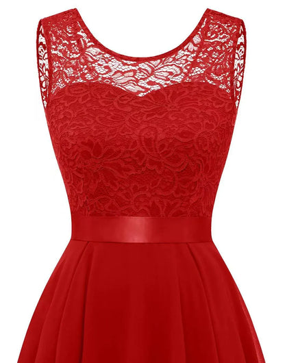Camilla | Women’s Flowing High-Low Wedding Guest Dress
