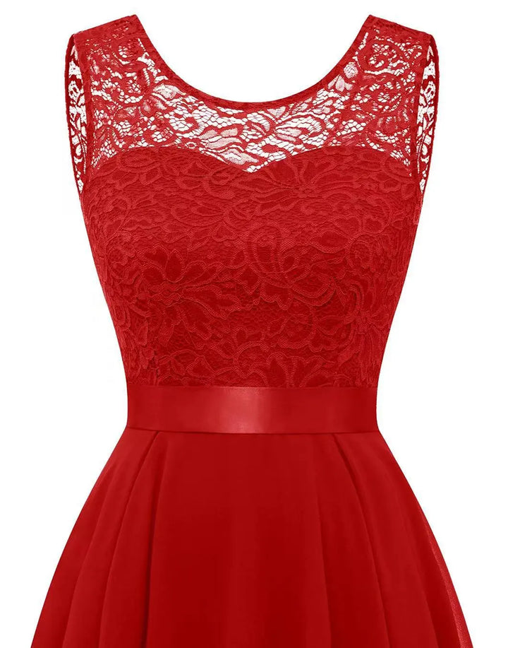 Camilla | Women’s Flowing High-Low Wedding Guest Dress