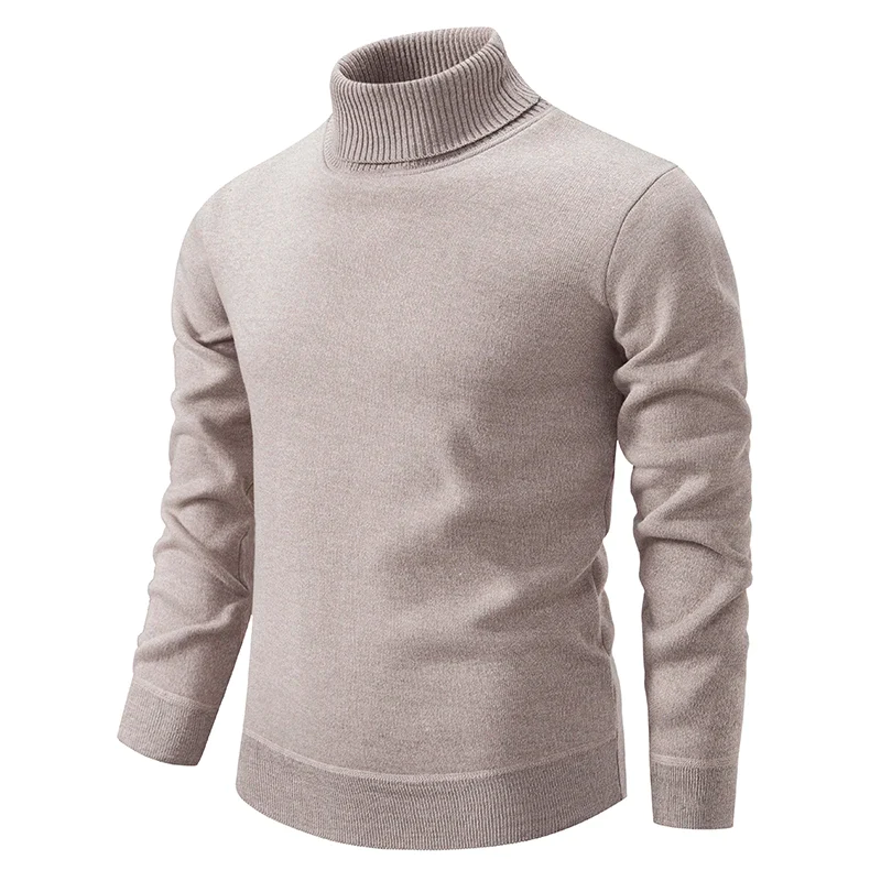 Modern Turtleneck Knit Sweater