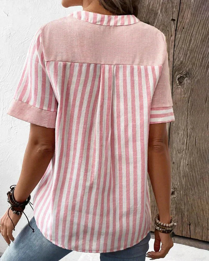 Adlila | Soft Striped Blouse