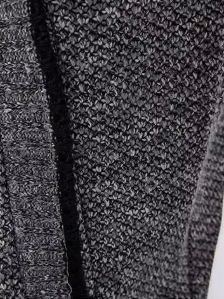 Textured Zip-Up Knit Vest