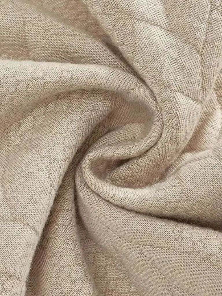 Textured Cable Quarter-Zip Sweater