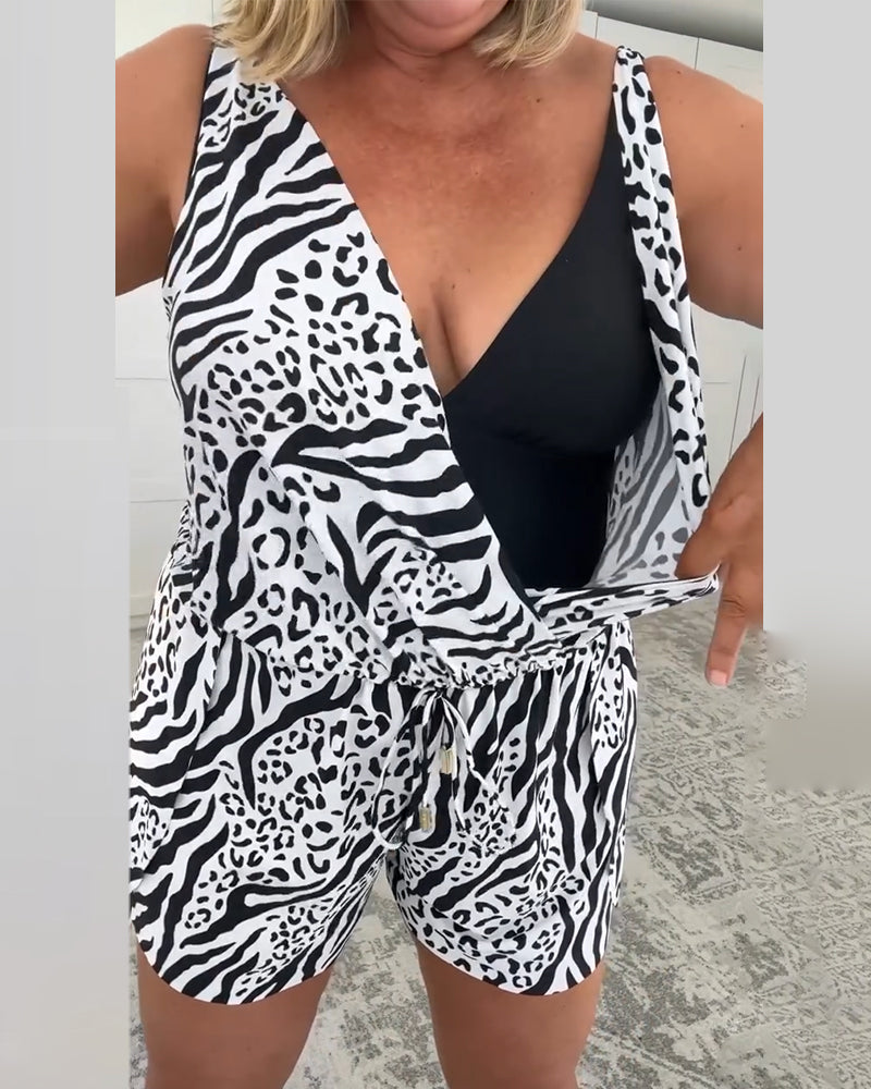 Luna | Women’s V-Neck Tummy Control Swimsuit