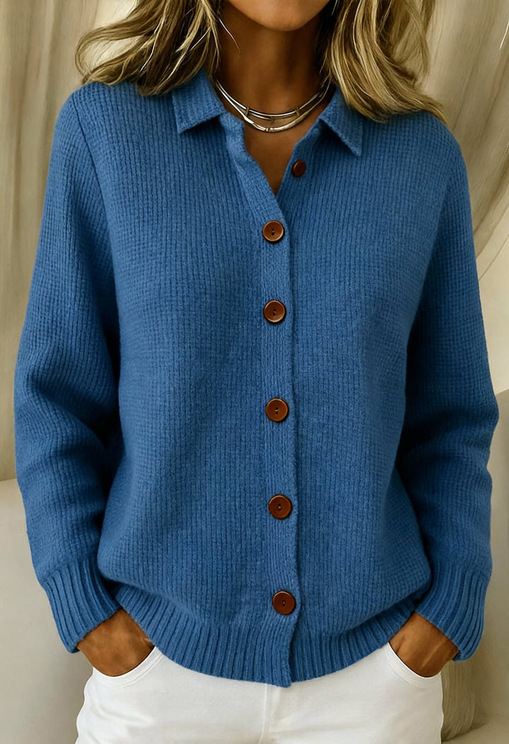 Marice | Elegant Button Cozy Cardigan